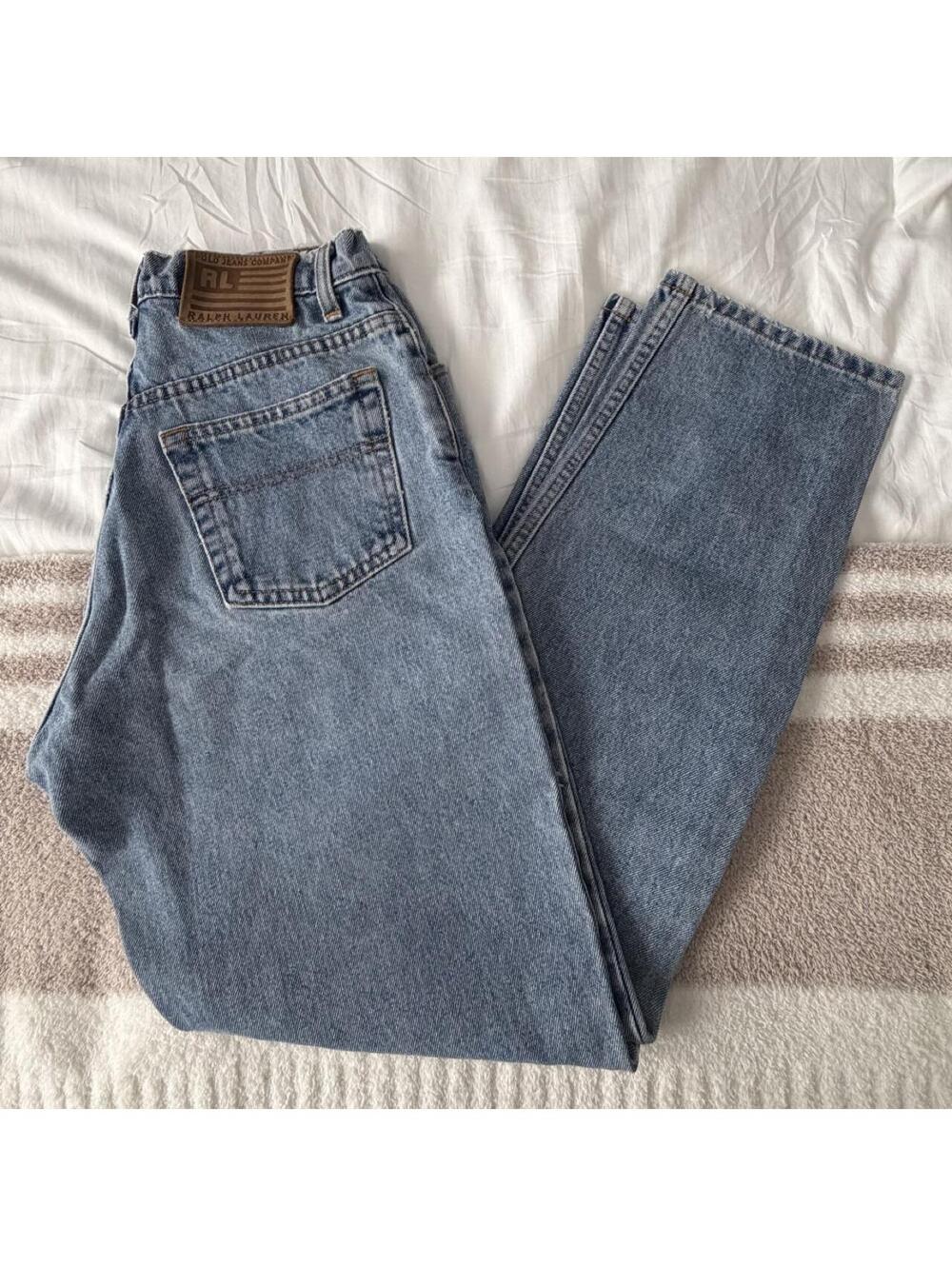 Ralph Lauren blue denim jeans #denim #preppy